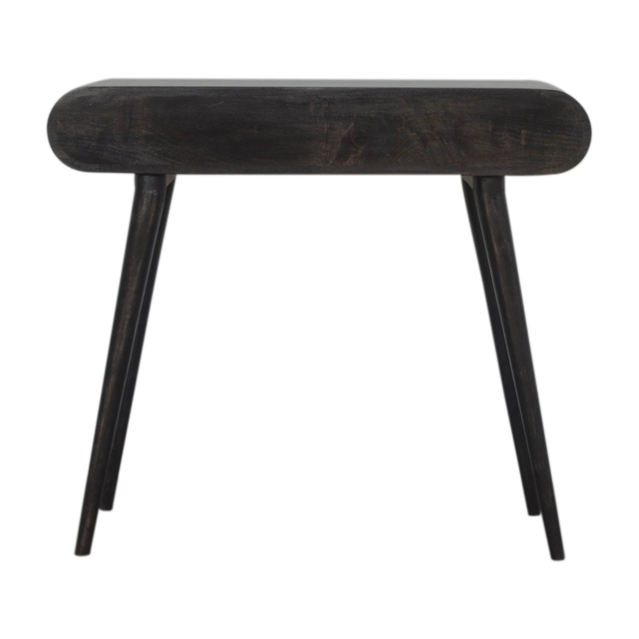 Ash Black Curve Console Table Living with Luxury