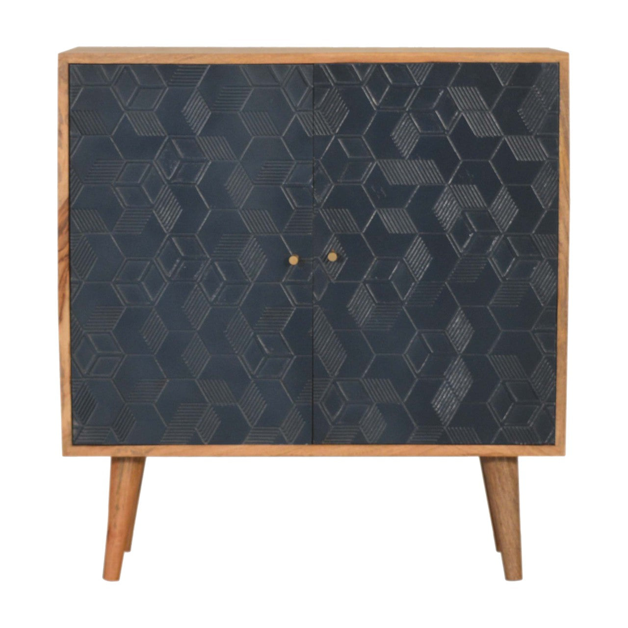 Acadia Navy Cabinet Living with Luxury