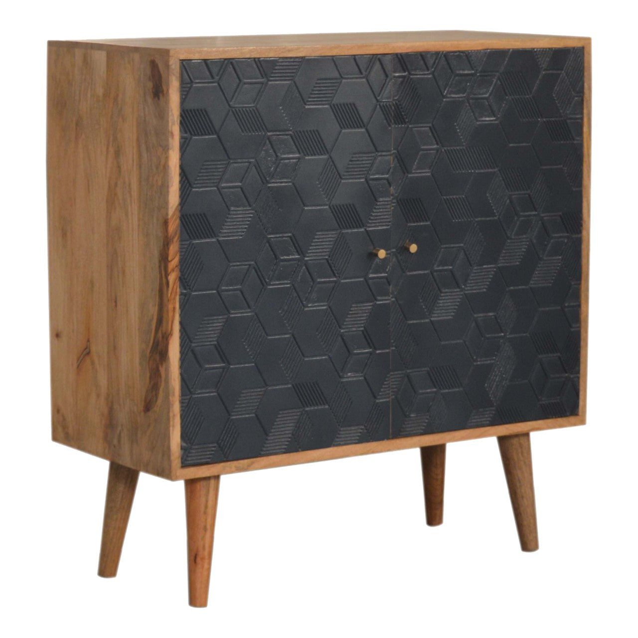 Acadia Navy Cabinet Living with Luxury
