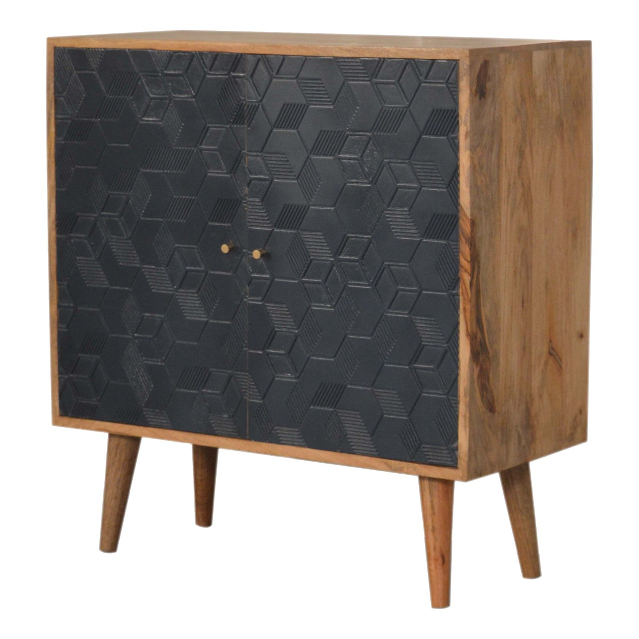 Acadia Navy Cabinet Living with Luxury