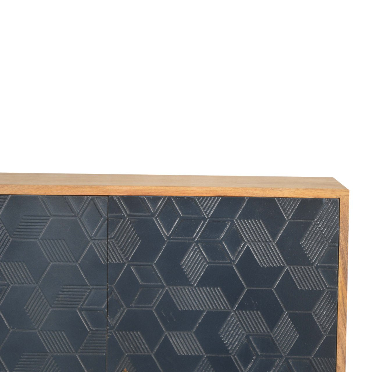 Acadia Navy Cabinet Living with Luxury