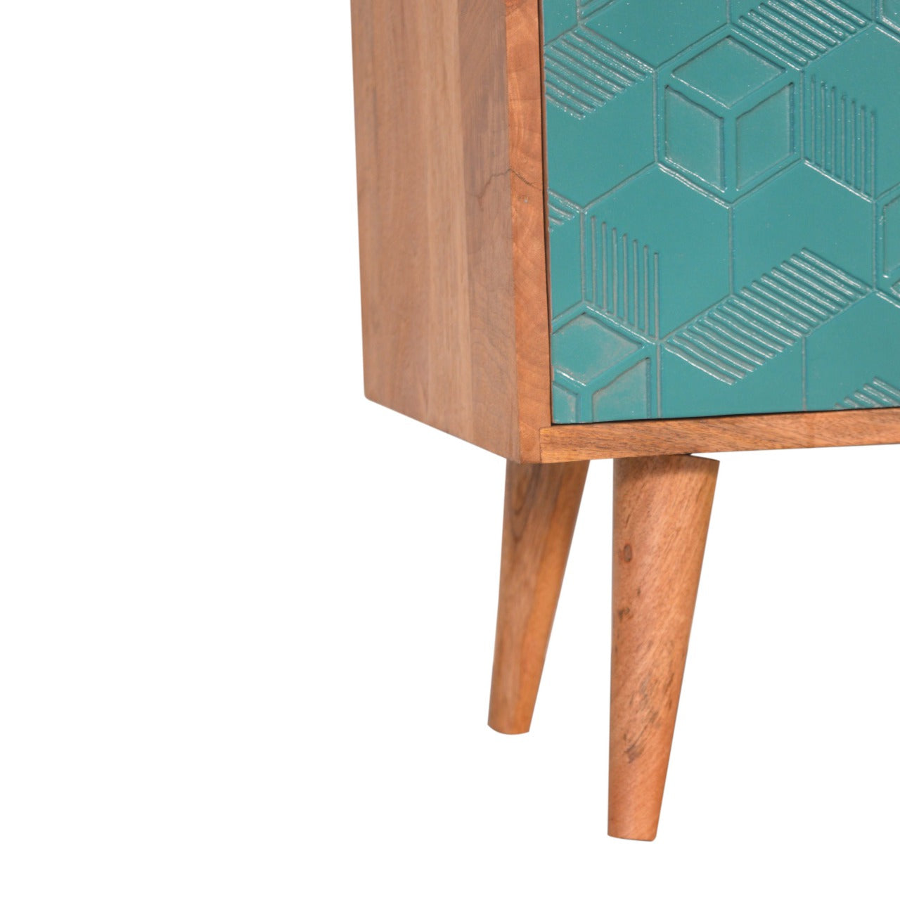 Acadia Teal Cabinet with Drawers Living with Luxury