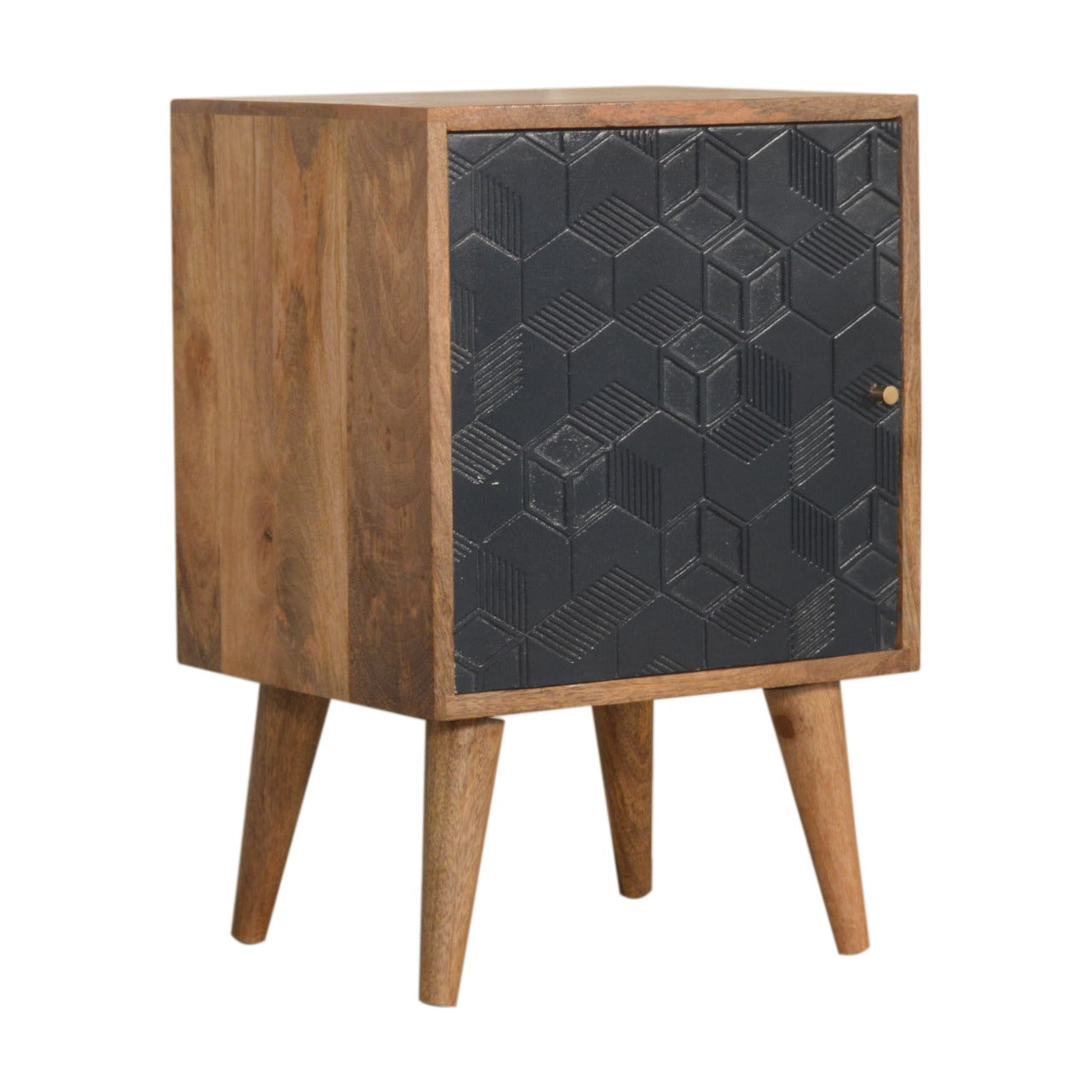 Acadia Black Bedside Living with Luxury