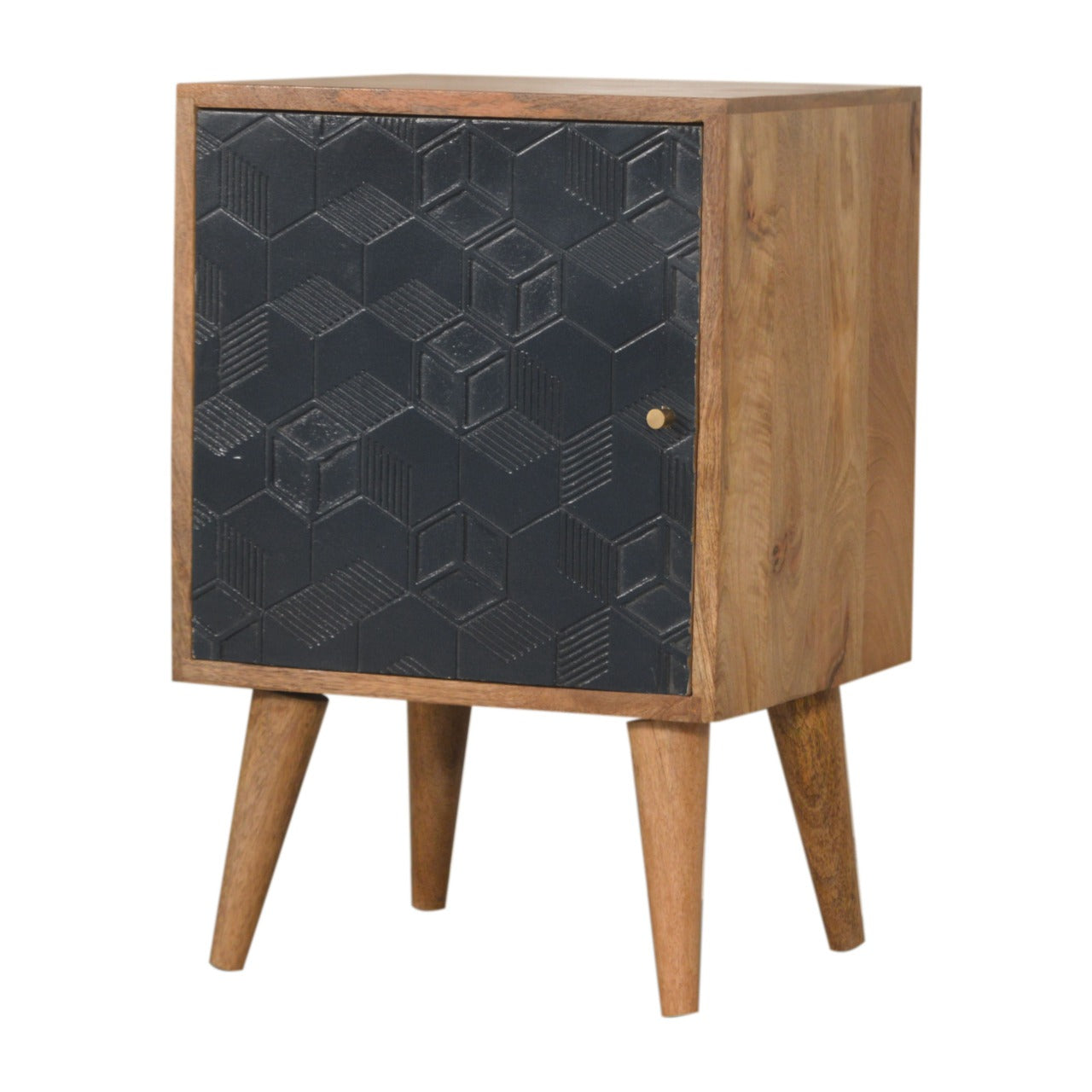 Acadia Black Bedside Living with Luxury