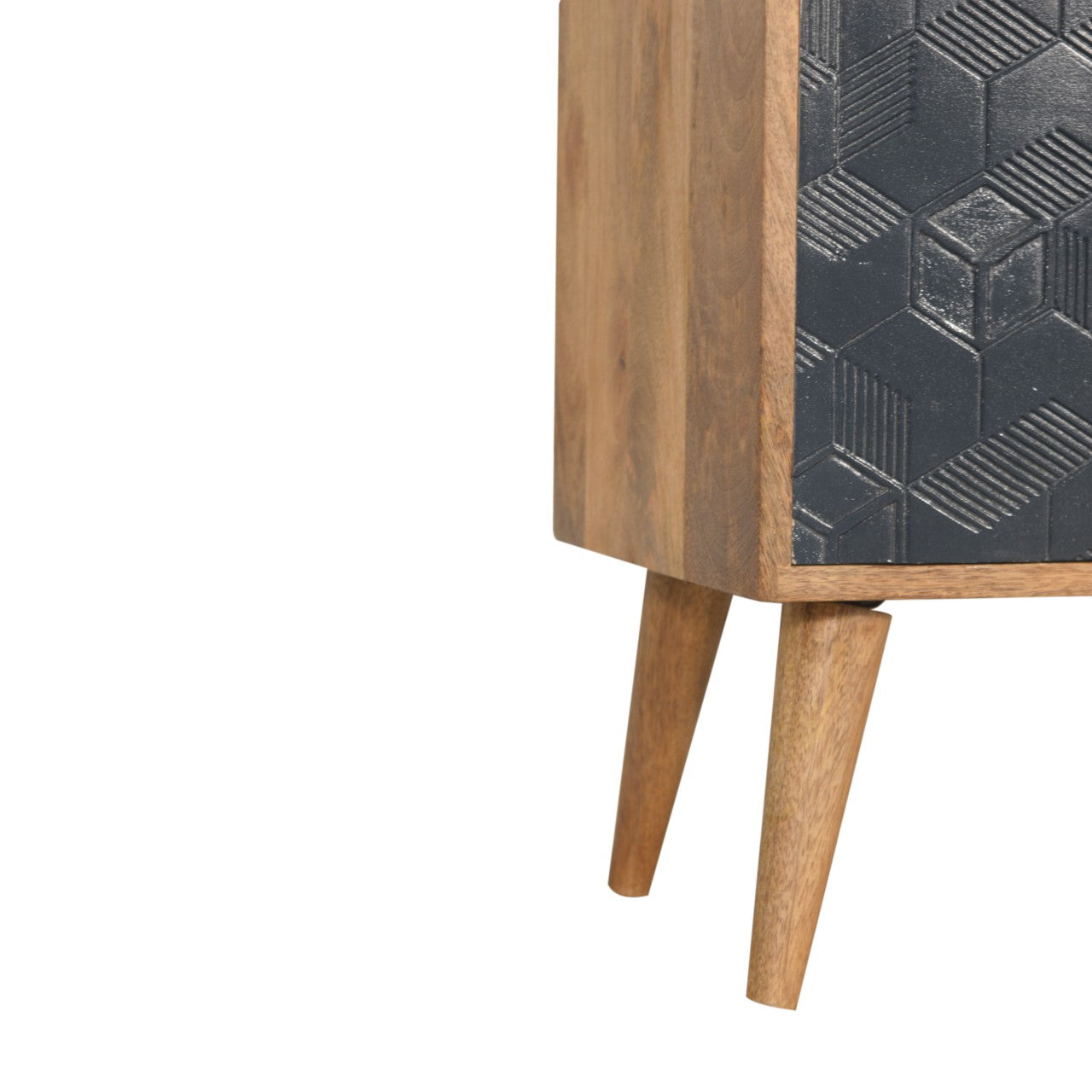 Acadia Black Bedside Living with Luxury