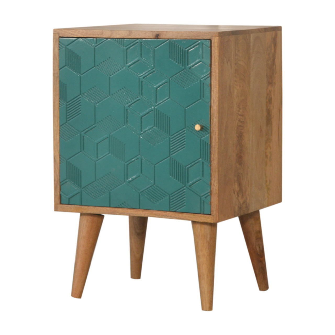 Acadia Teal Bedside - Living with Luxury