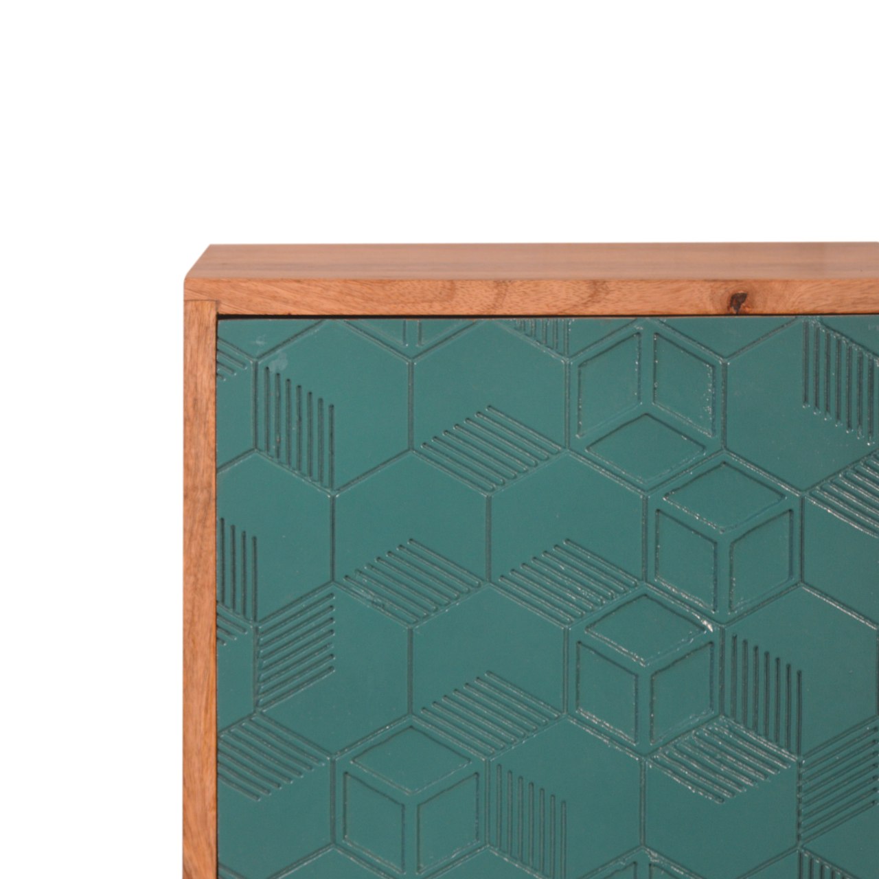 Acadia Teal Bedside - Living with Luxury