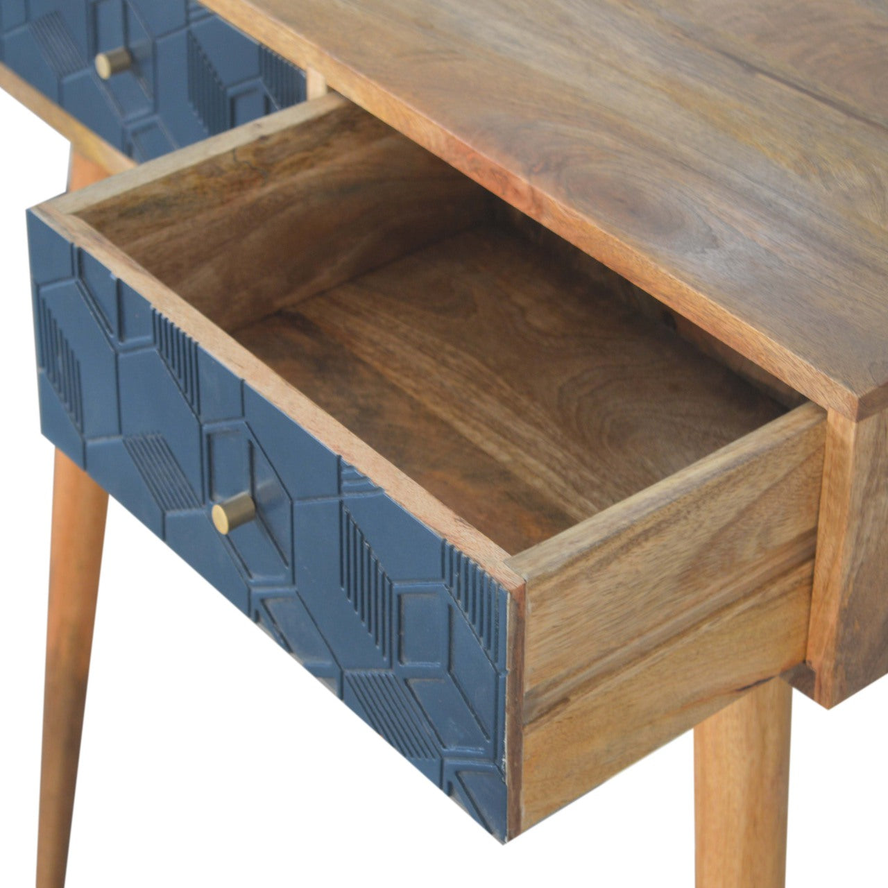 Acadia Black Console Table Living with Luxury