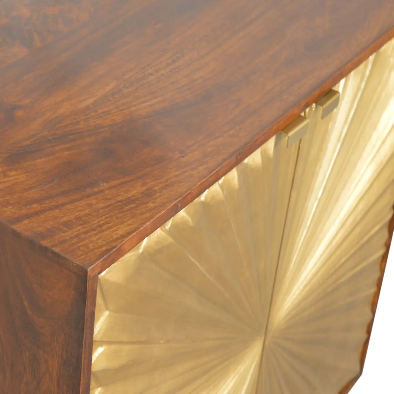 Manila Gold Cabinet - Living with Luxury