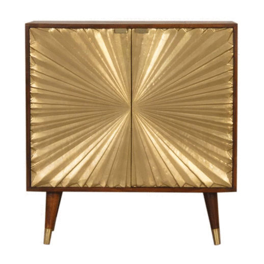 Manila Gold Cabinet - Living with Luxury