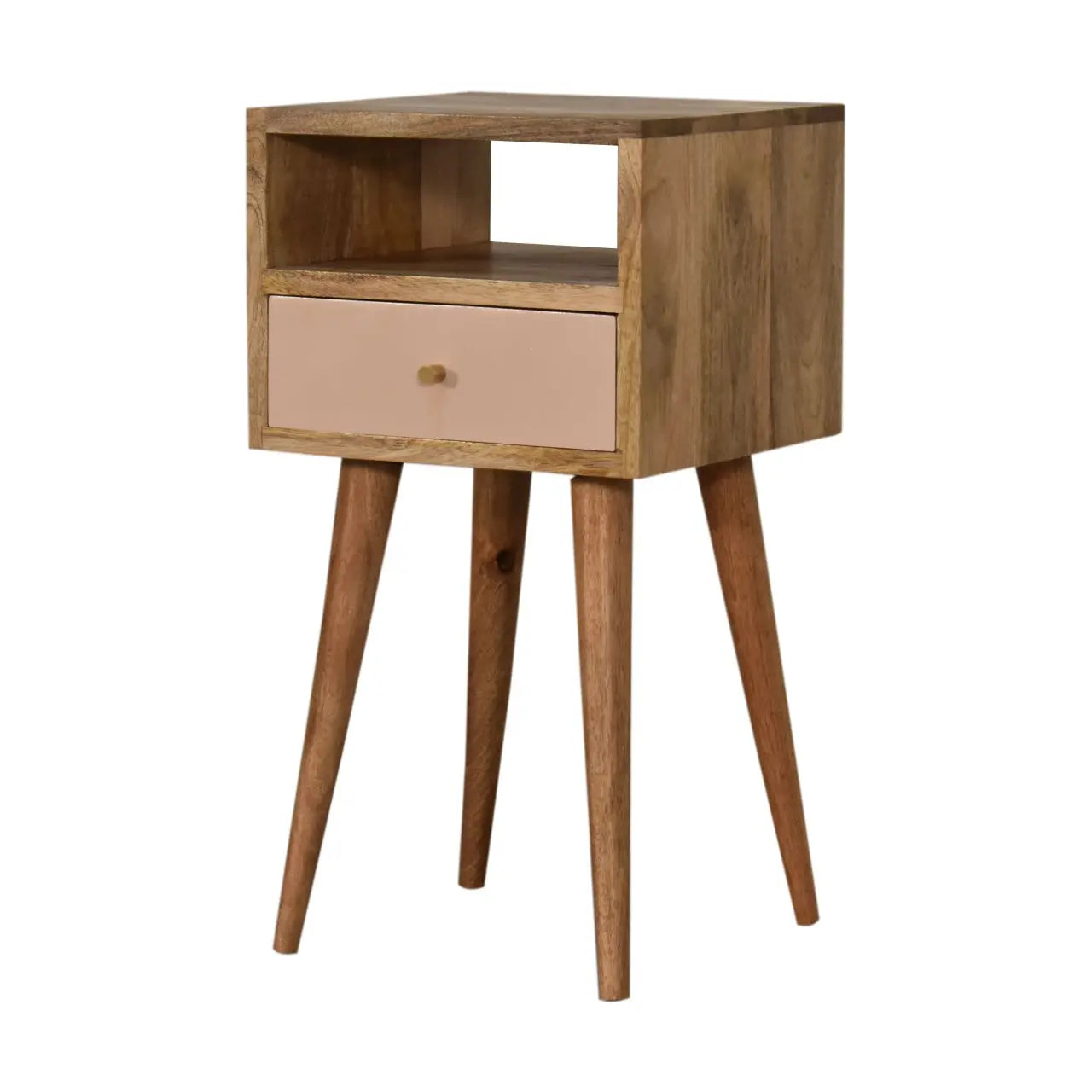 Mini Blush Hand Painted Bedside - Living with Luxury