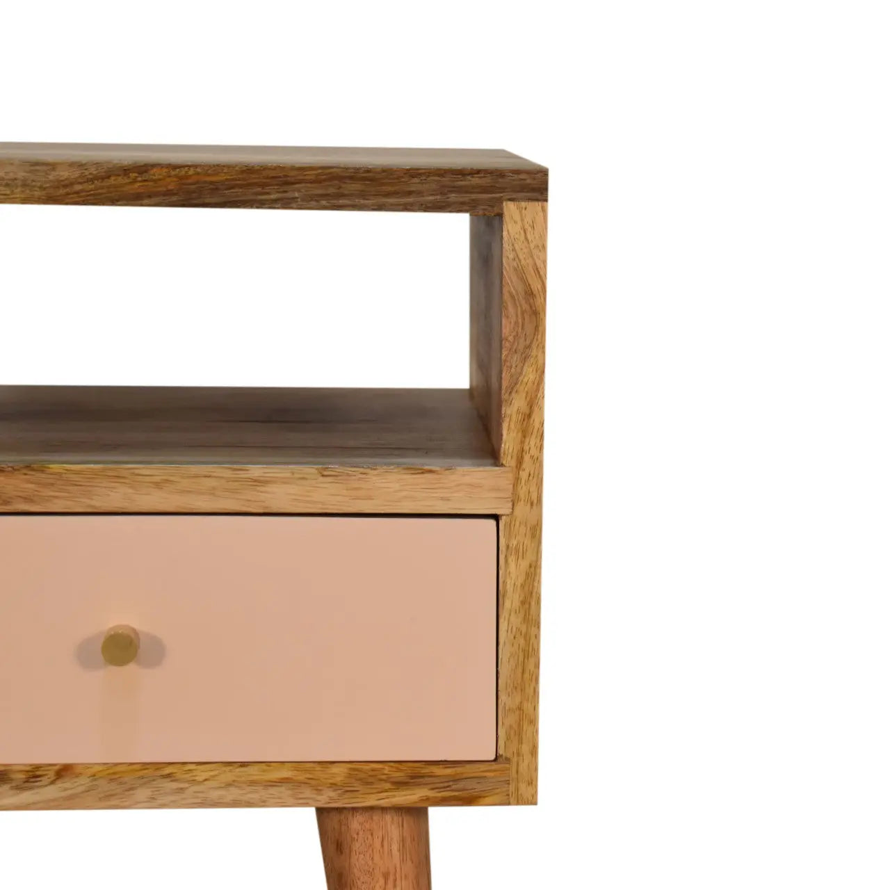 Mini Blush Hand Painted Bedside - Living with Luxury