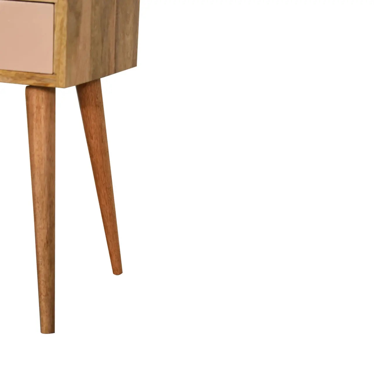 Mini Blush Hand Painted Bedside - Living with Luxury