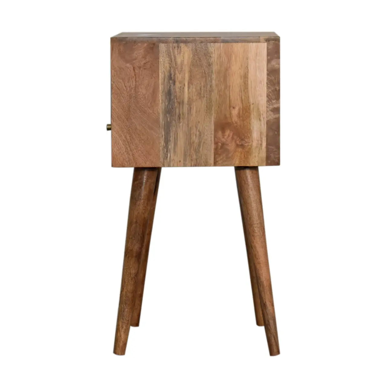 Mini Blue Hand Painted Bedside - Living with Luxury