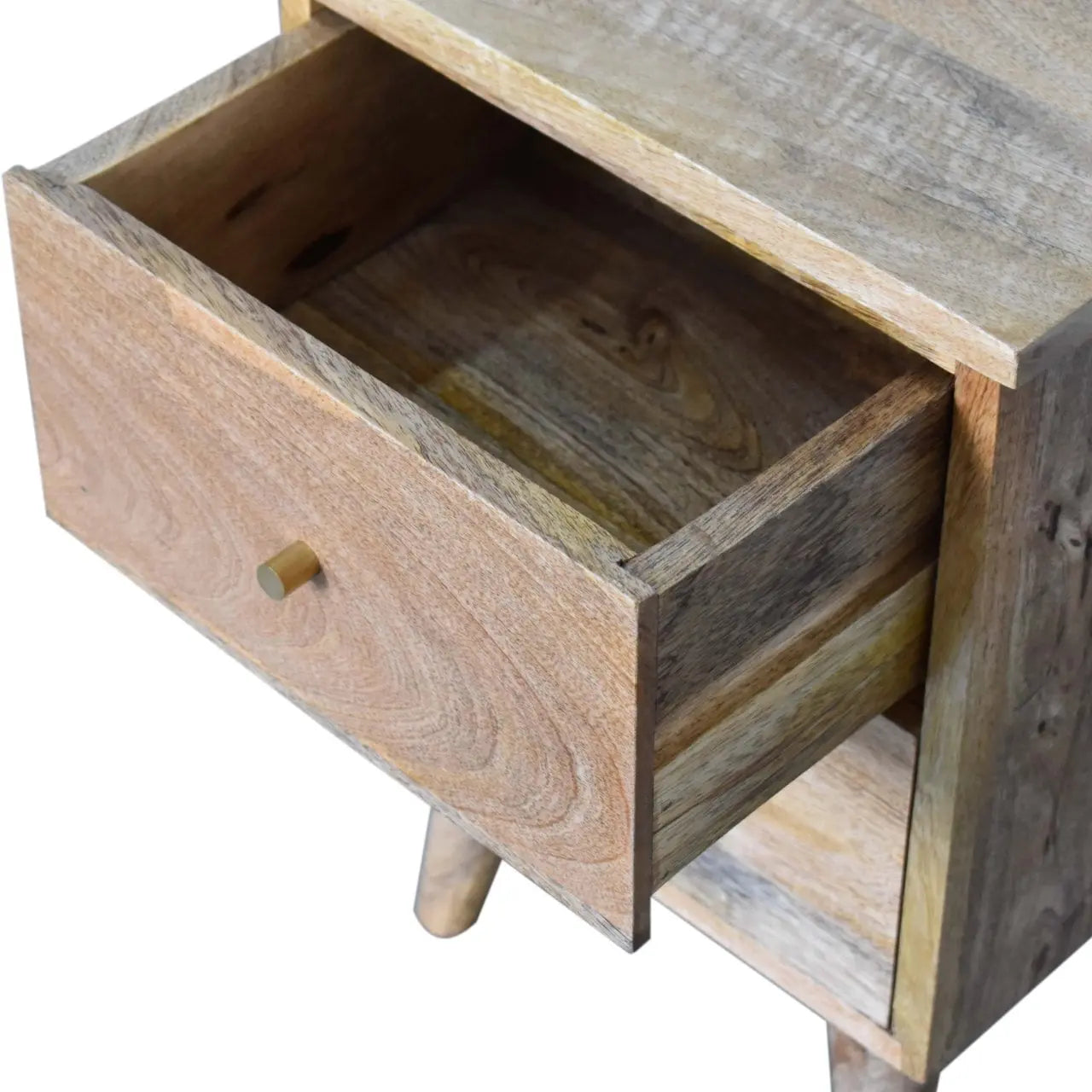 Oak-ish Bedside - Living with Luxury