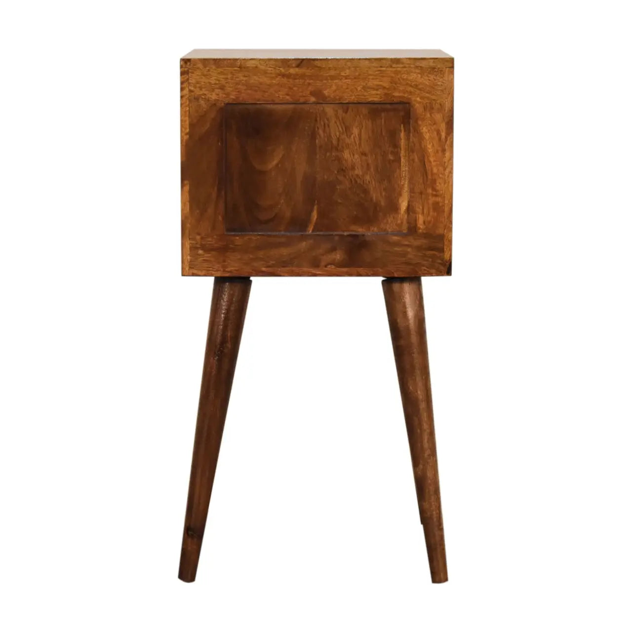 Mini 2 Drawer Chestnut Bedside - Living with Luxury