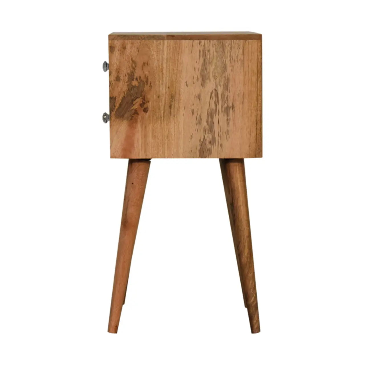 Mini Bone Inlay 2 Drawer Bedside - Living with Luxury