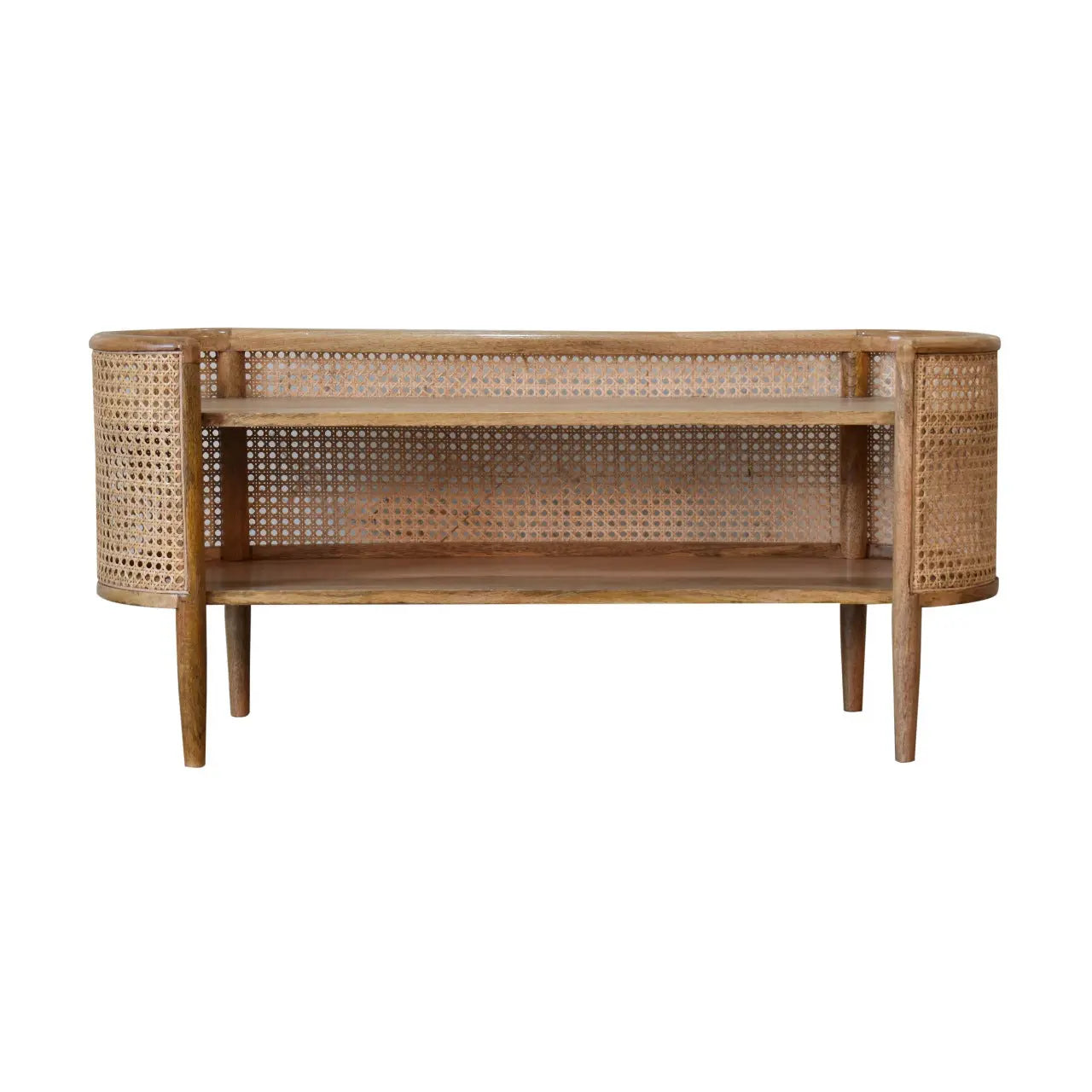Larissa Curved Shelving Unit - Living with Luxury