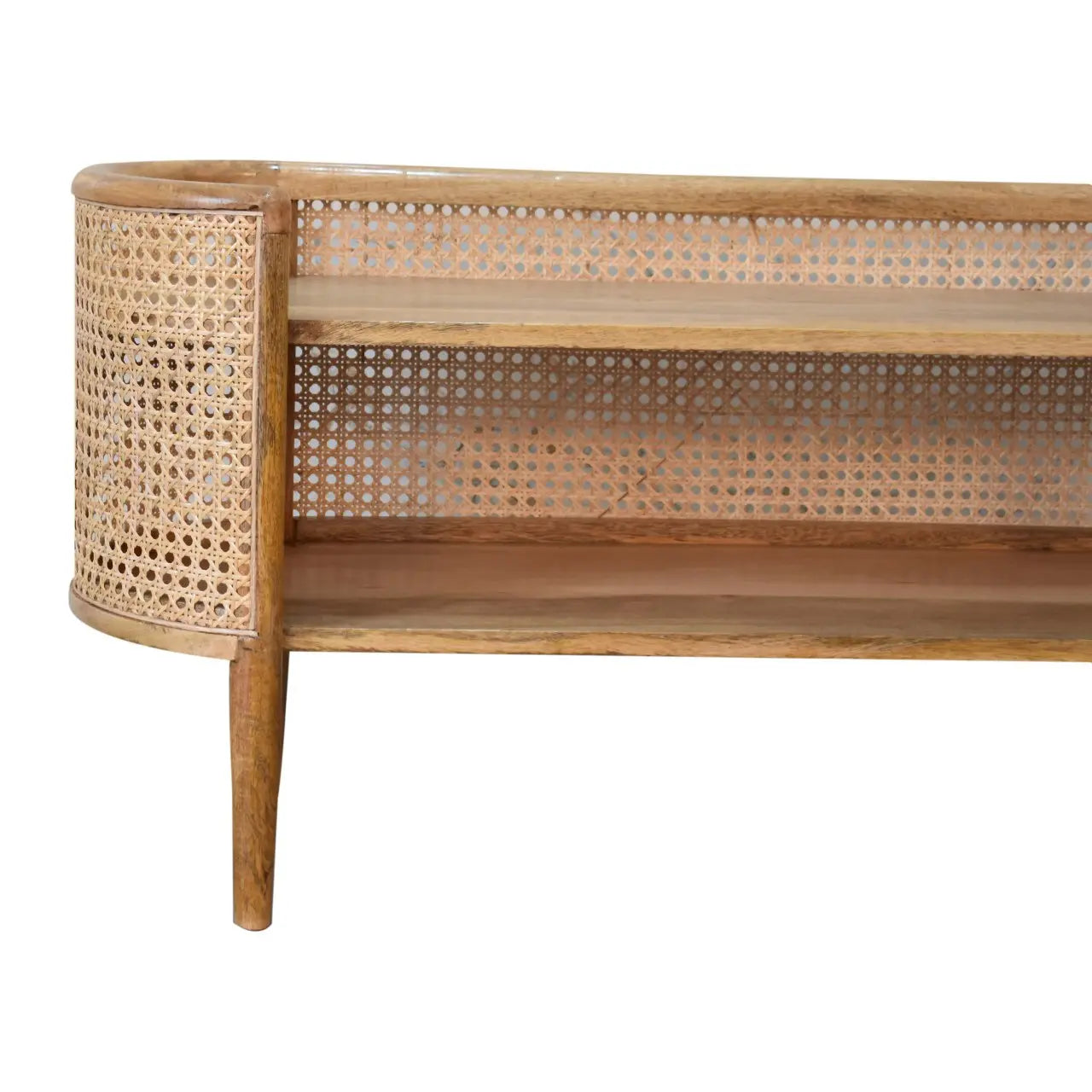 Larissa Curved Shelving Unit - Living with Luxury