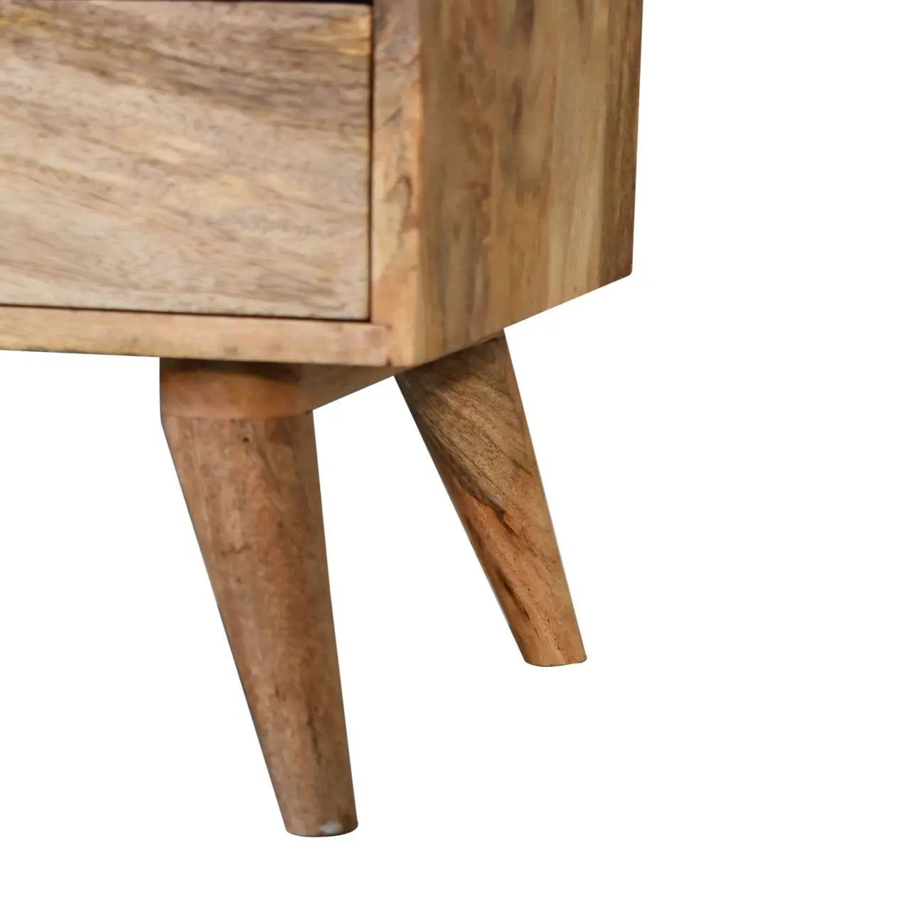 Classic Oak-ish Bedside - Living with Luxury