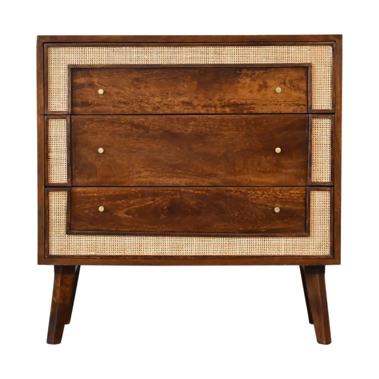 Close-knit Chestnut Chest - Living with Luxury