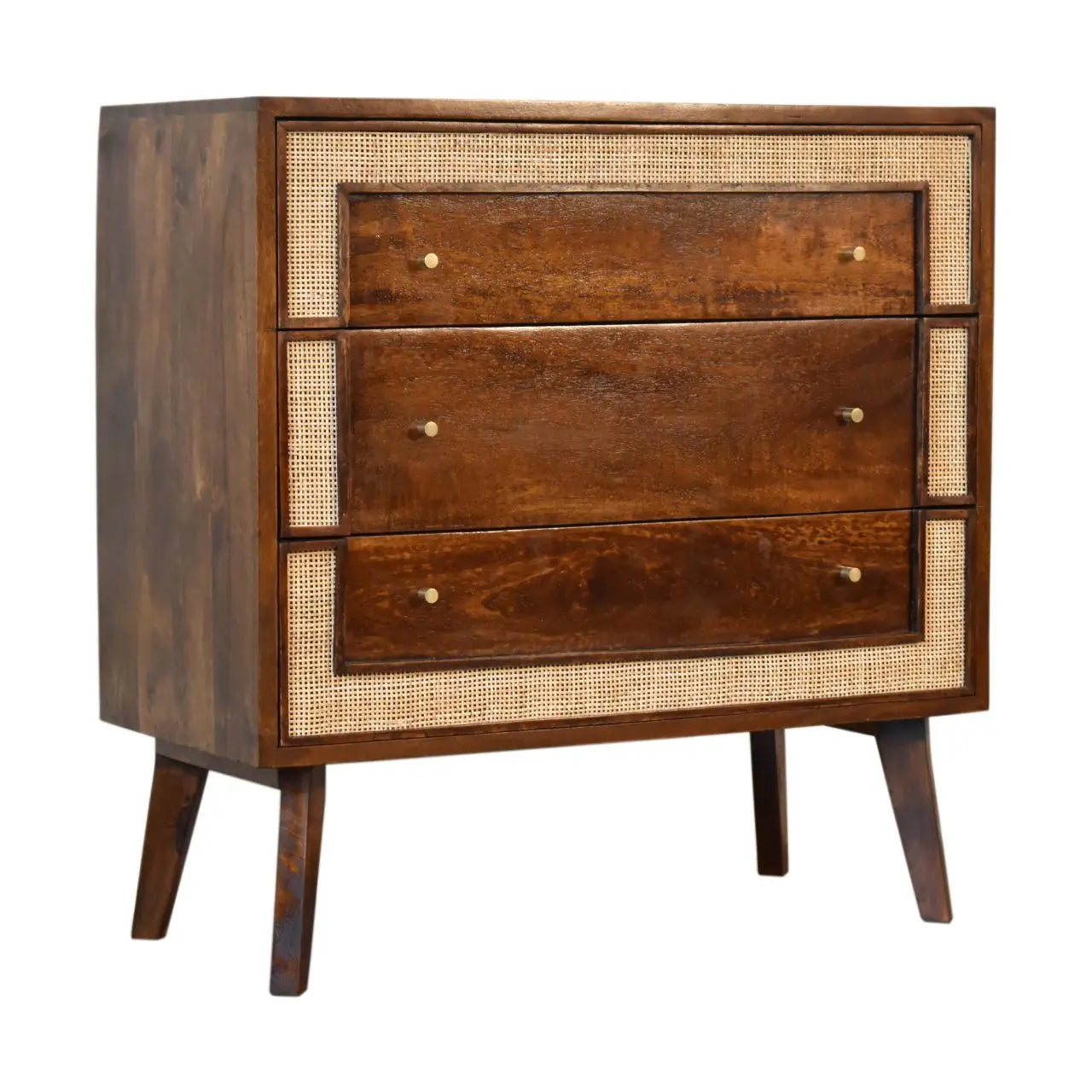 Close-knit Chestnut Chest - Living with Luxury