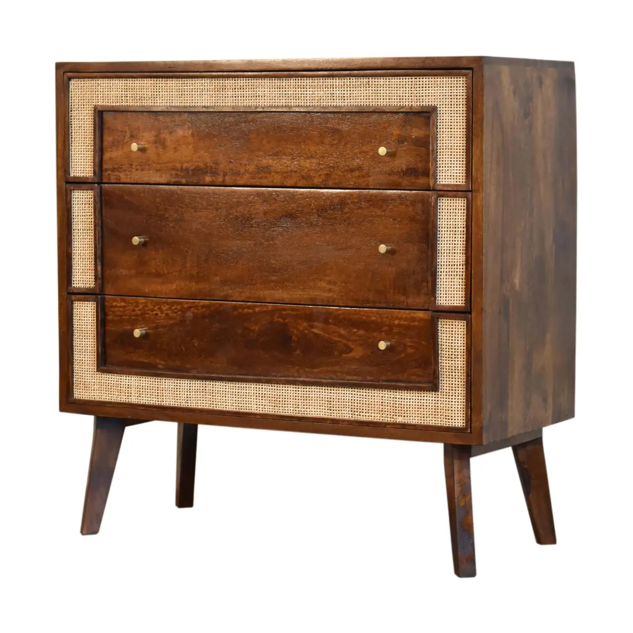 Close-knit Chestnut Chest - Living with Luxury