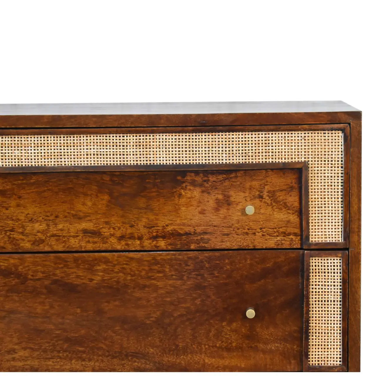 Close-knit Chestnut Chest - Living with Luxury