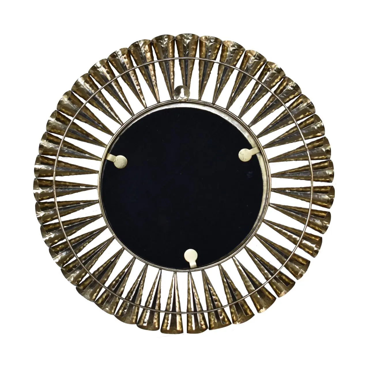 Brass Coned Mirror - Living with Luxury