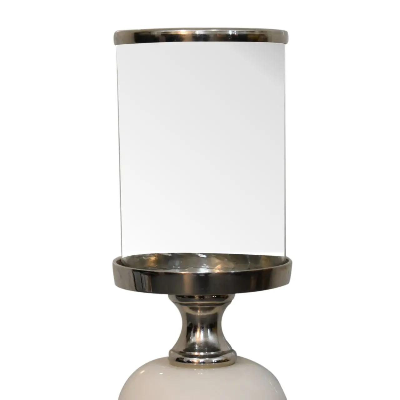 Chrome Bubble Candle Holder Set - Living with Luxury