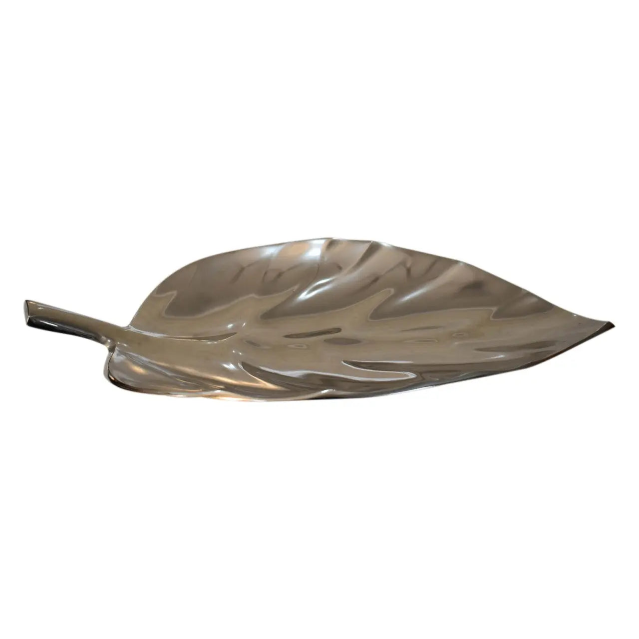 Nickle Leaf Tray - Living with Luxury