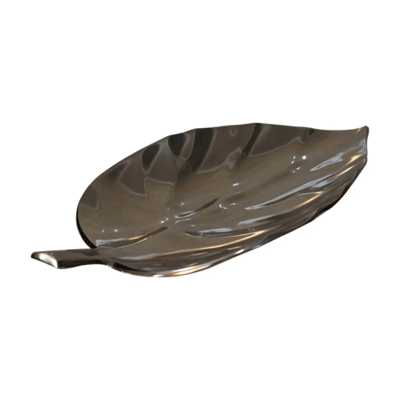 Nickle Leaf Tray - Living with Luxury