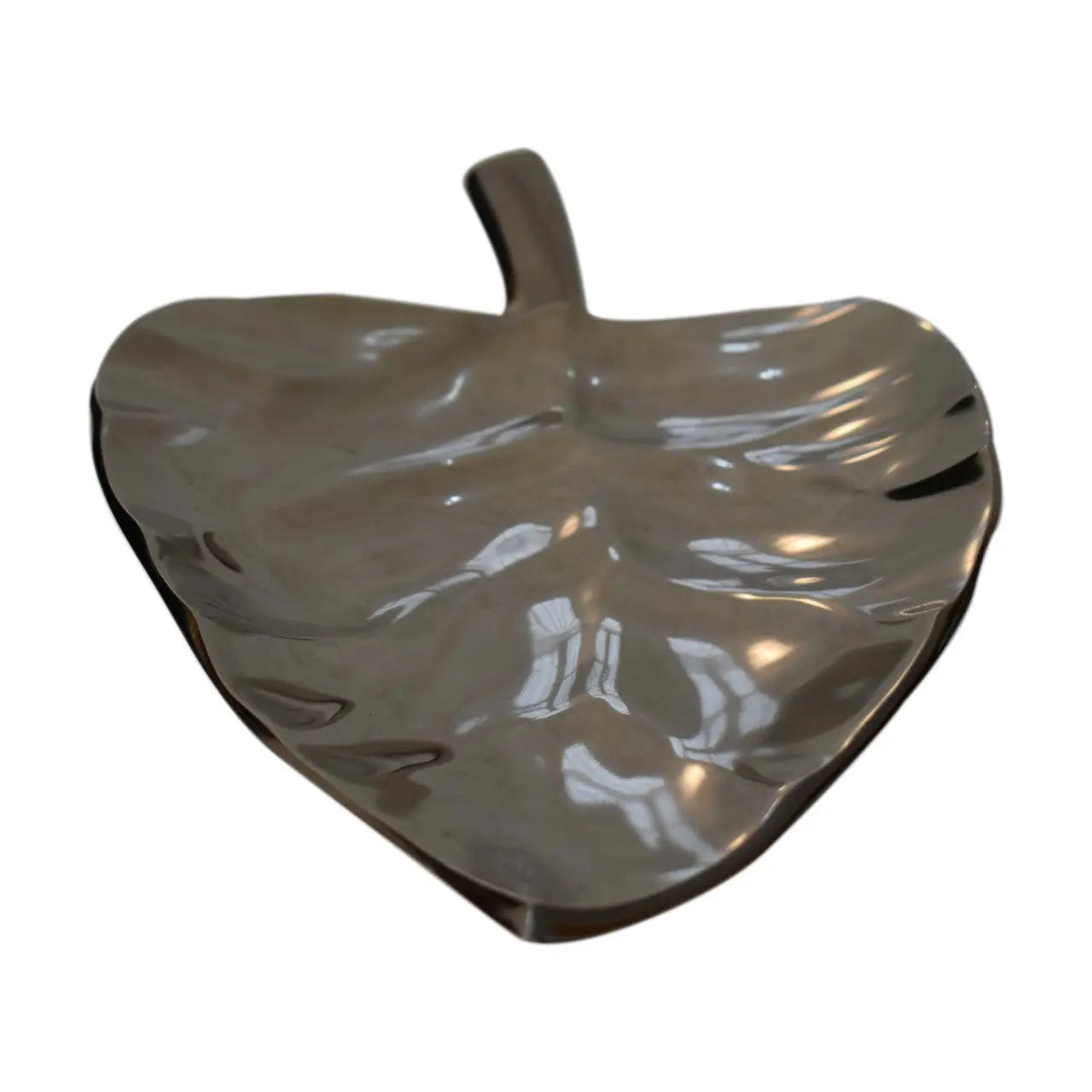Nickle Leaf Tray - Living with Luxury