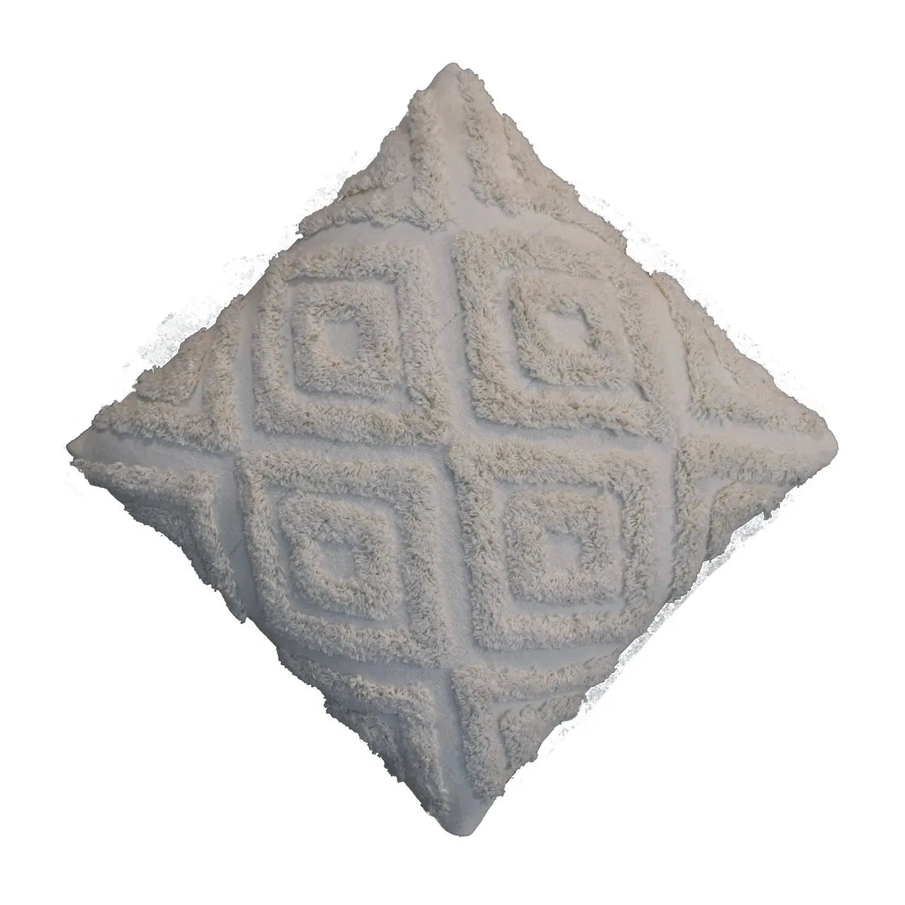 Cream Mini Diamond Cushion Set of 2 - Living with Luxury
