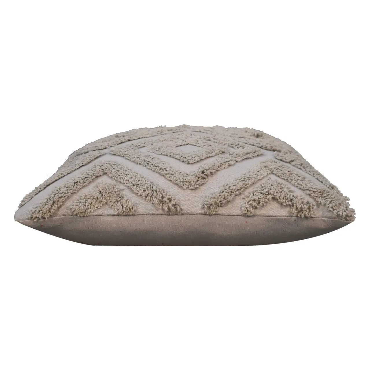 2 Grey Mini Diamond Tassle Cushions - Living with Luxury