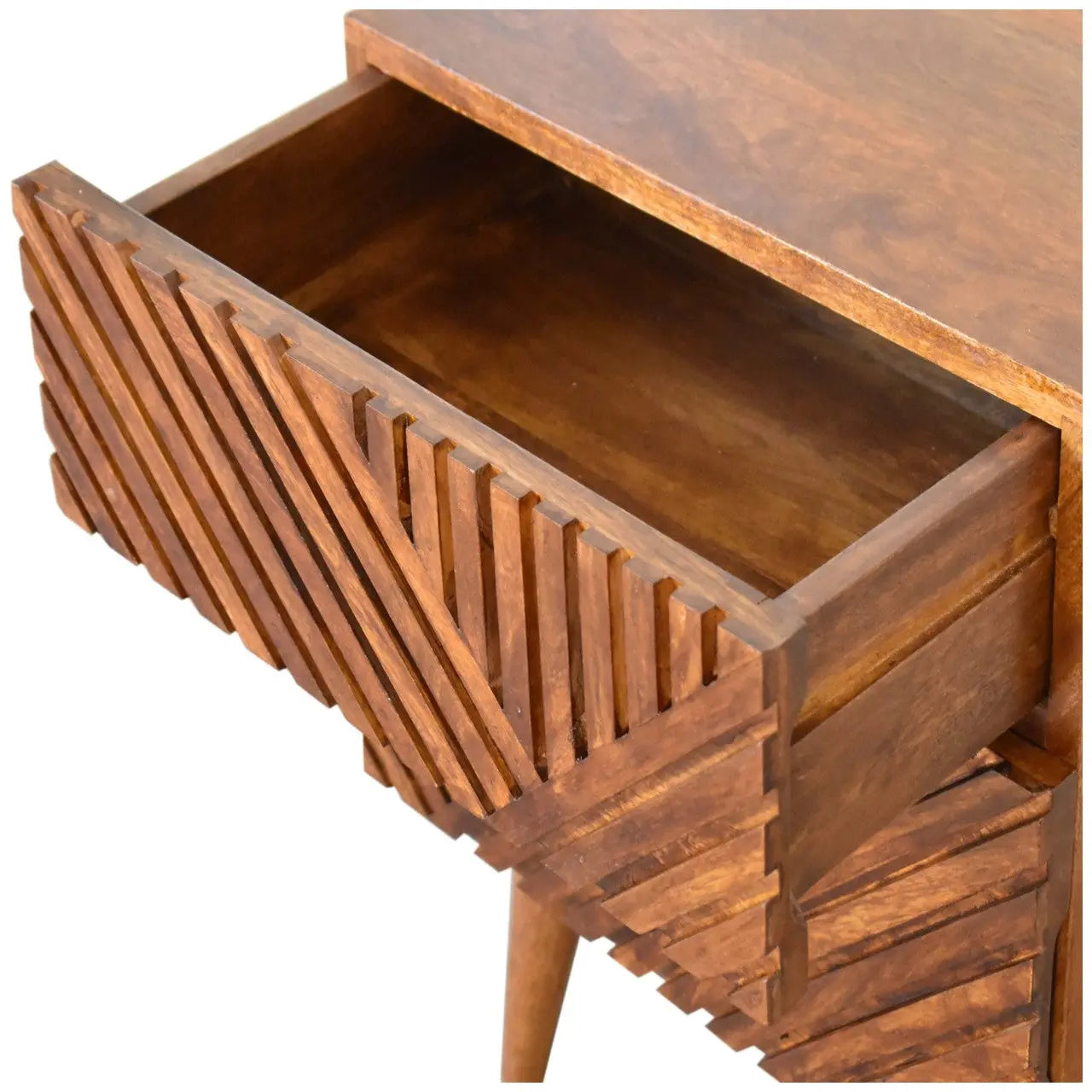 Lille 2 Drawer Bedside - Living with Luxury