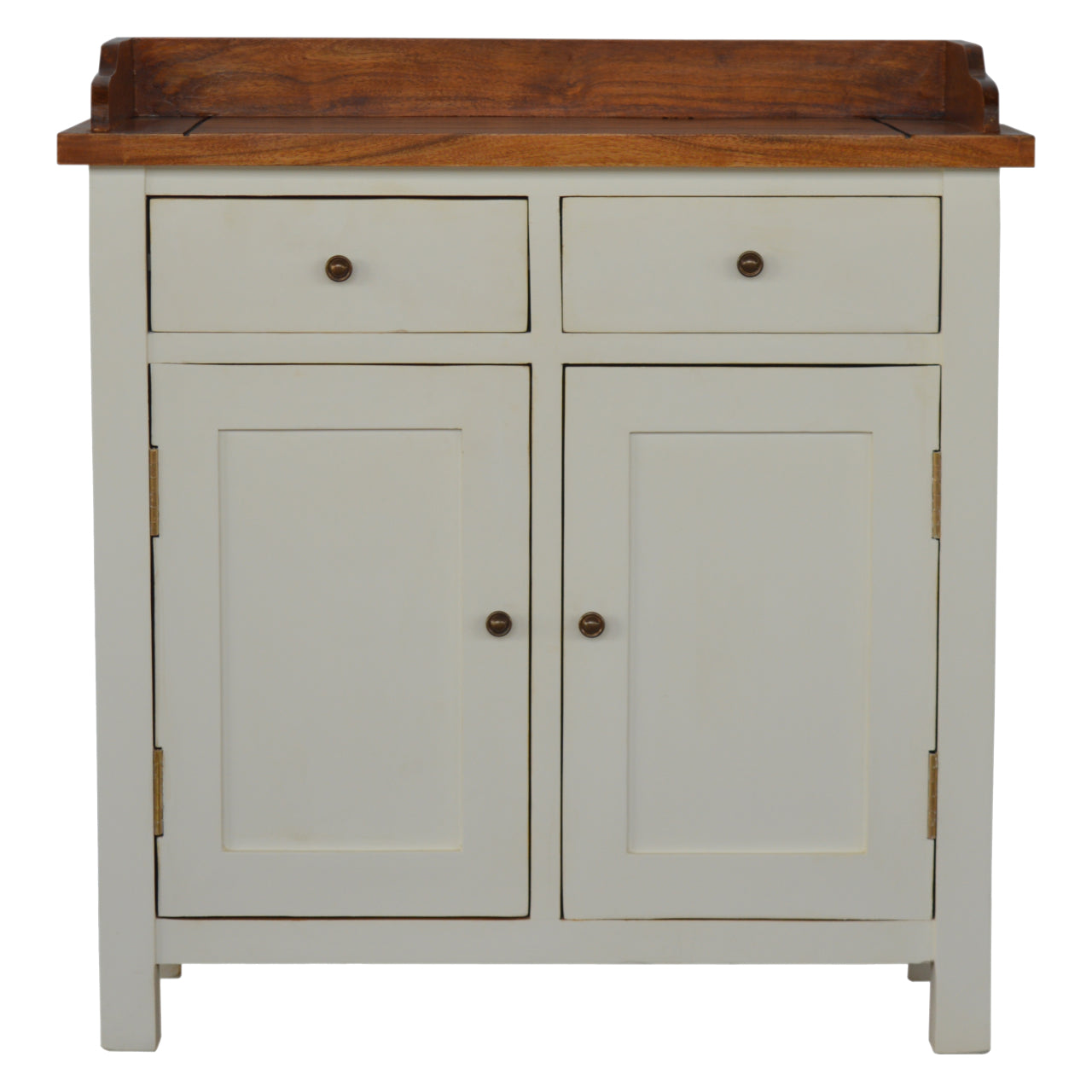 Country Two Tone Kitchen Cabinet - Living with Luxury