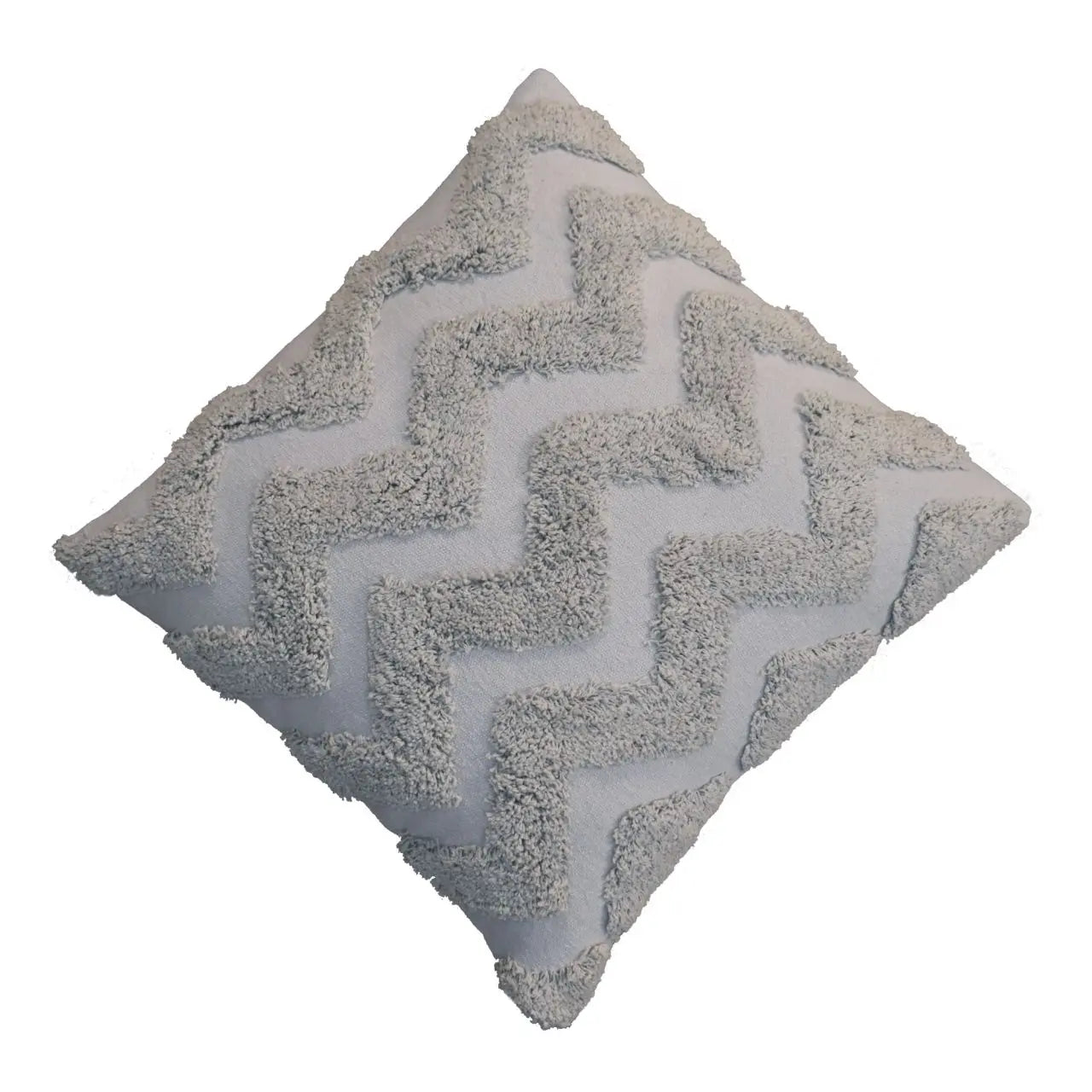 Grey Zig-zag Cushion Set of 2 - Living with Luxury
