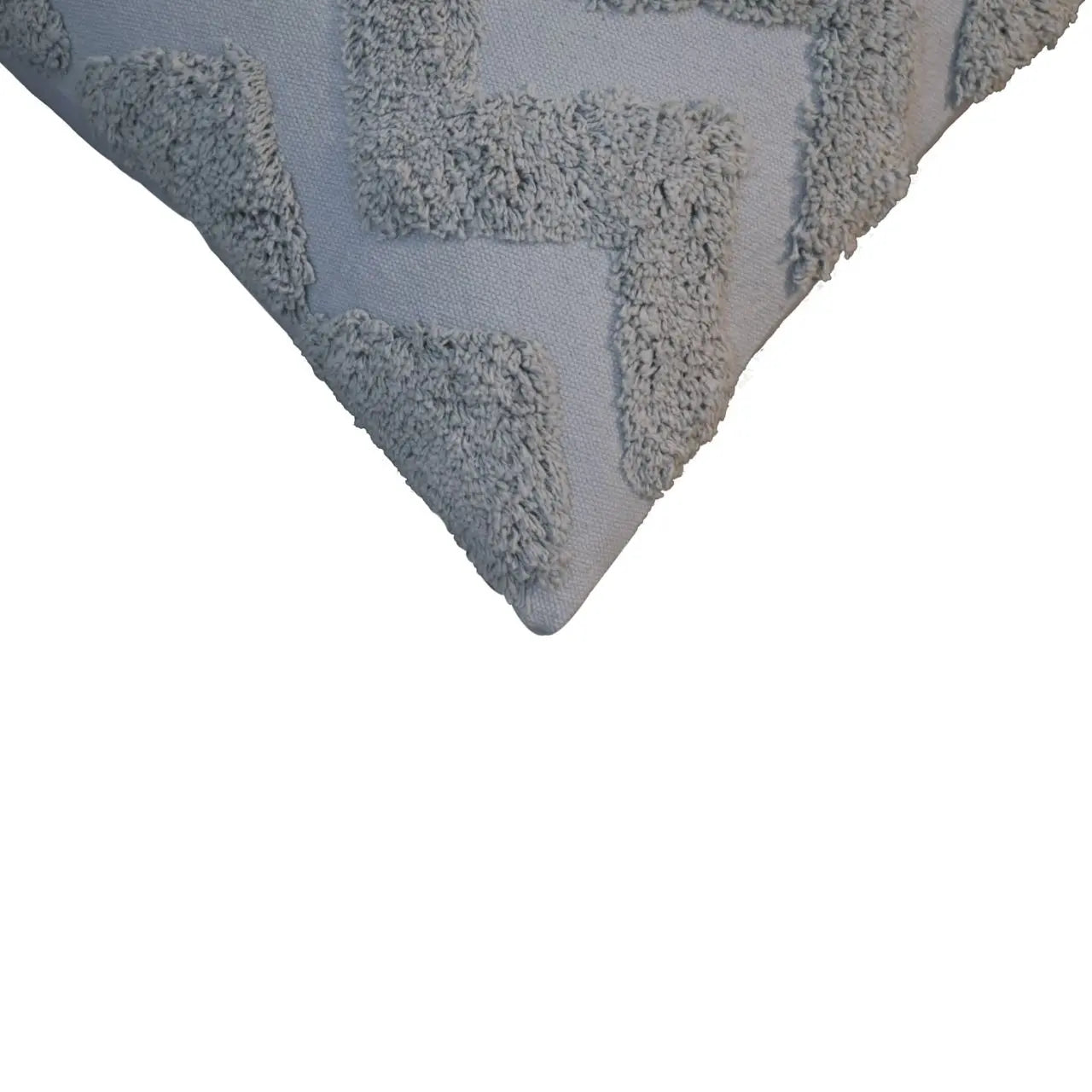 Grey Zig-zag Cushion Set of 2 - Living with Luxury