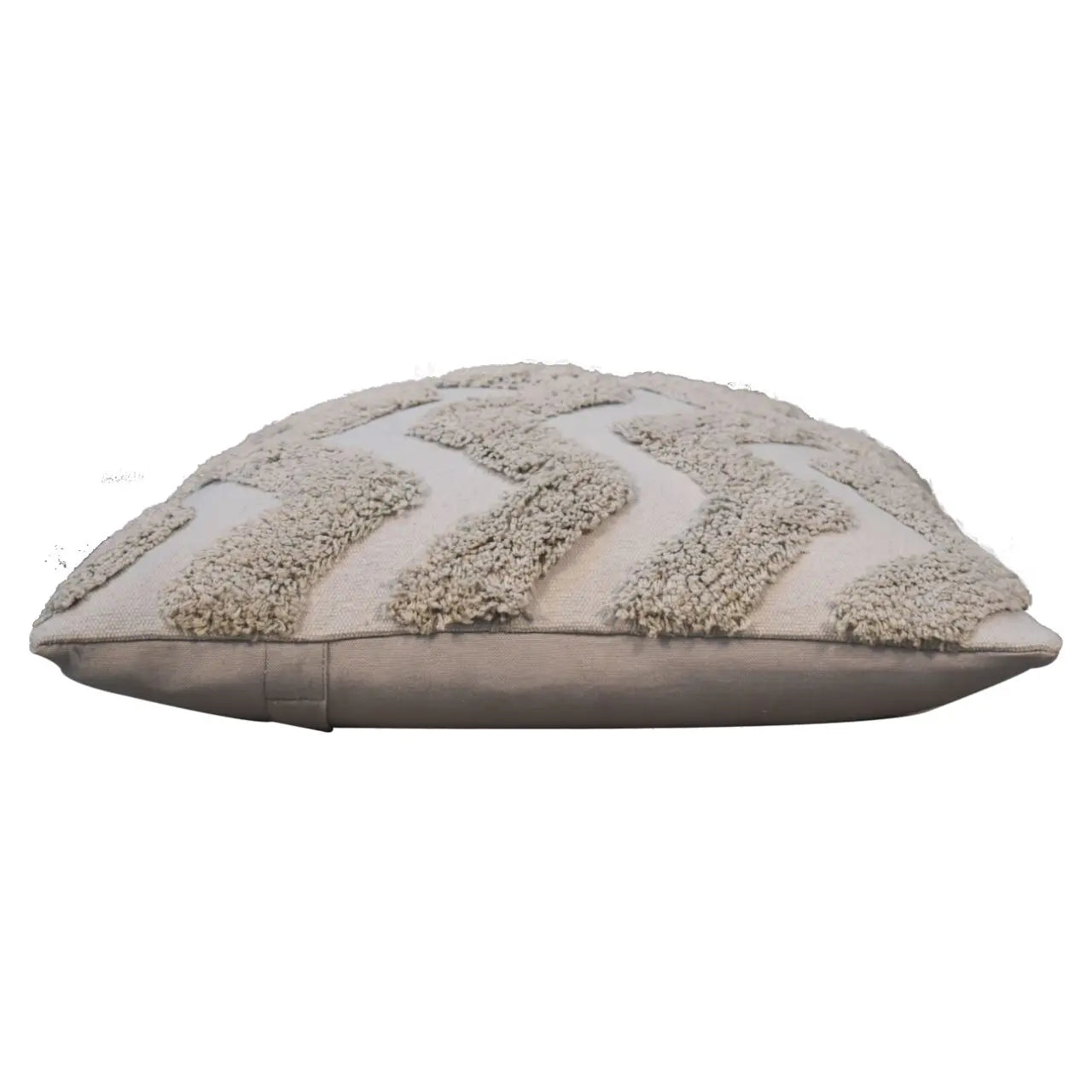 Grey Zig-zag Cushion Set of 2 - Living with Luxury
