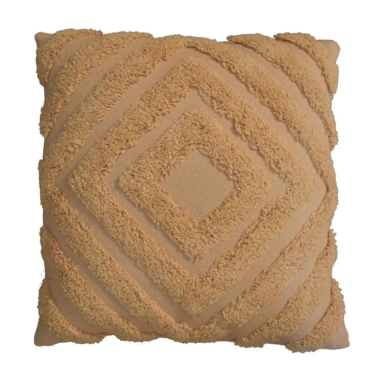 Mustard Diamond Cushion Set of 2 - Living with Luxury