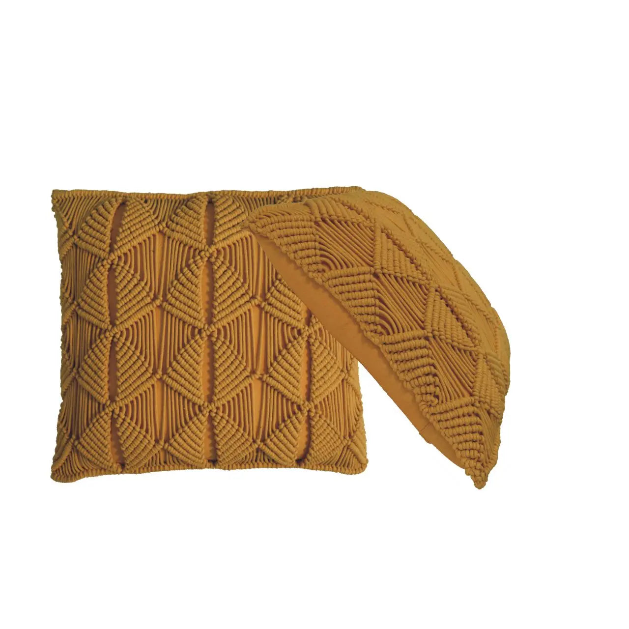 Esmi Cushion Set of 2 - Mustard - Living with Luxury