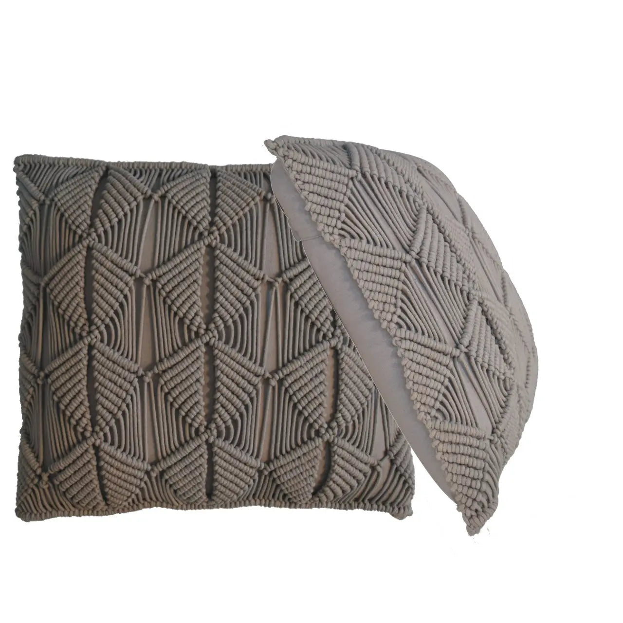 Esmi Cushion Set of 2 - Grey - Living with Luxury