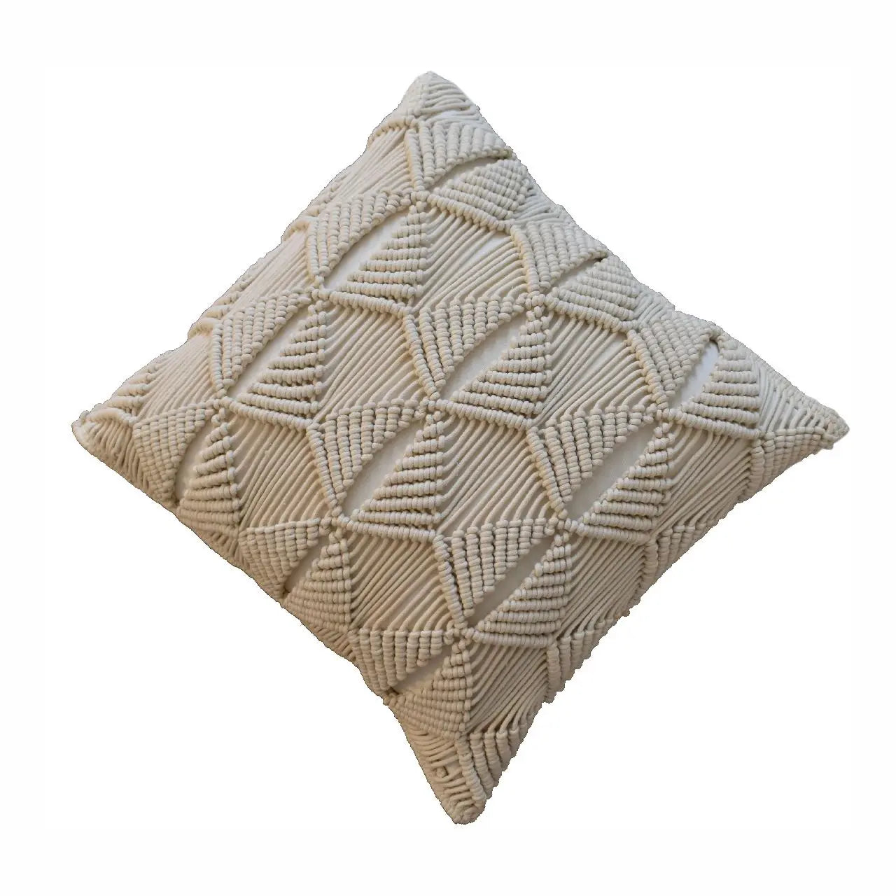 2x Esmi Natural White Cushions - Living with Luxury