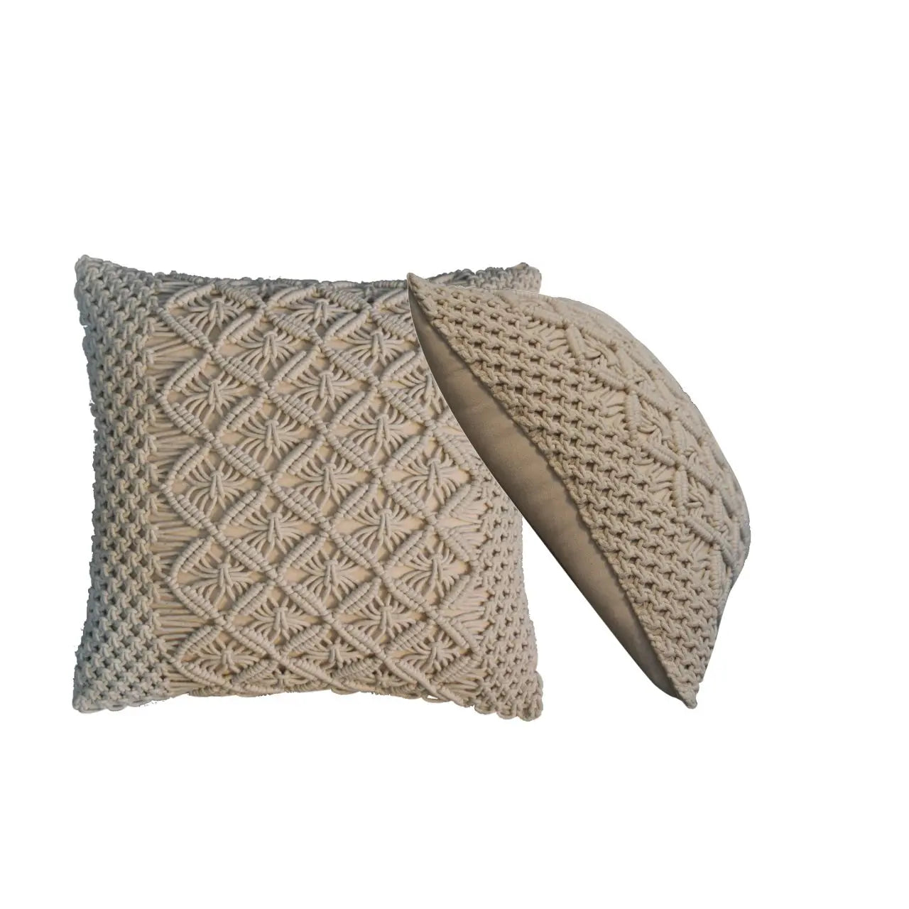 Lira Cushion Set of 2 - Cream - Living with Luxury