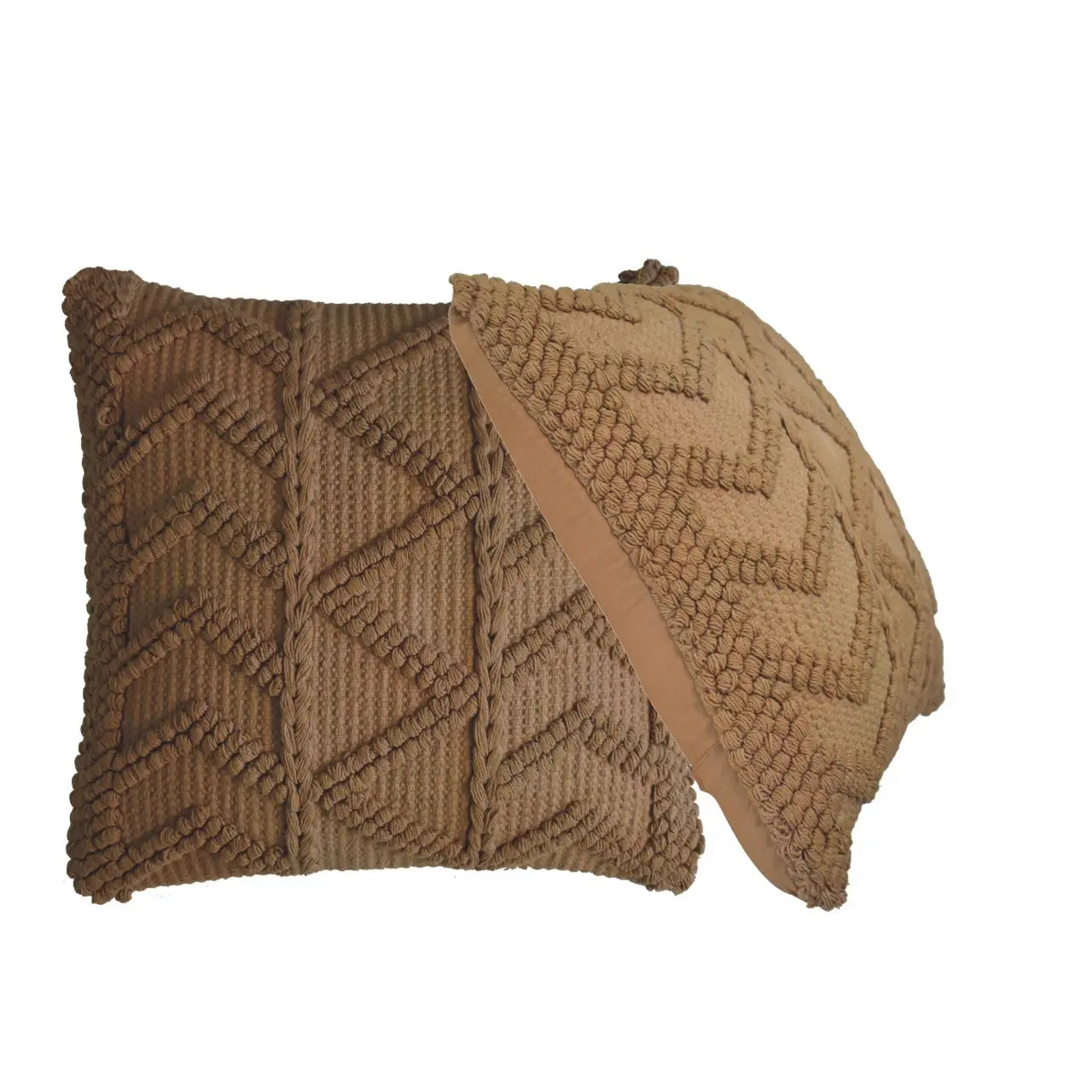 Alda Cushion Set of 2 - Coffee - Living with Luxury
