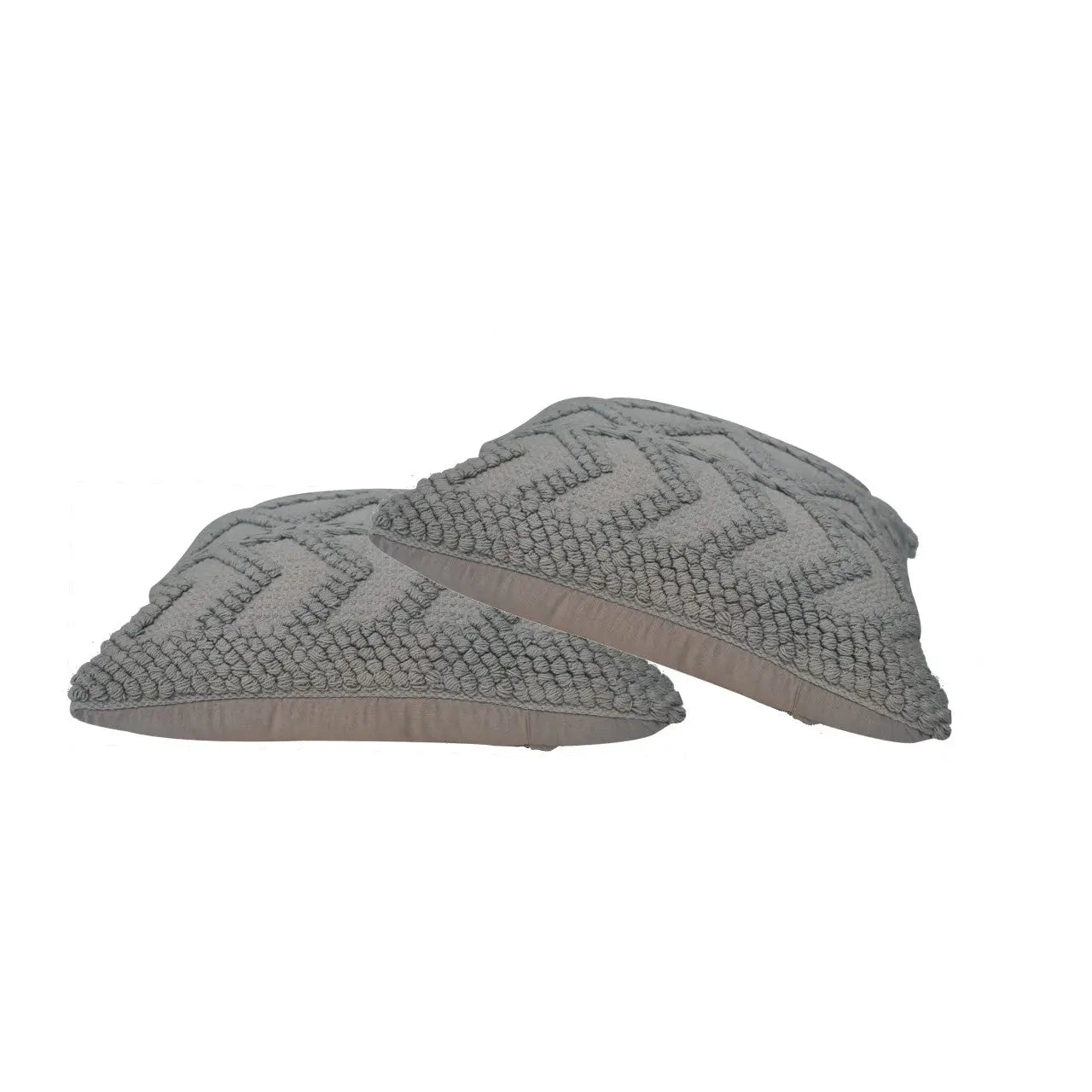Alda Cushion Set of 2 - Grey - Living with Luxury