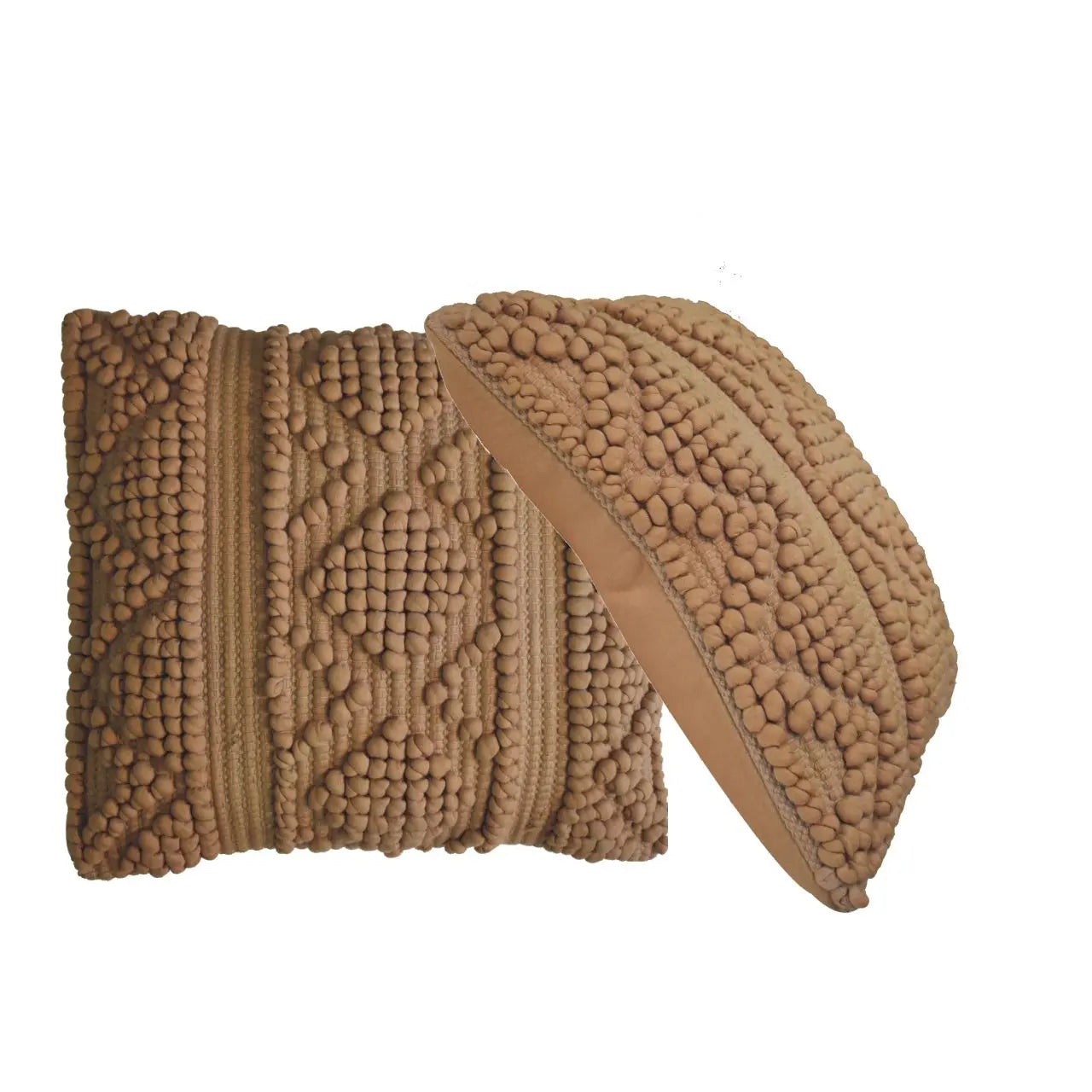 Nola Cushion Set of 2 - Coffee - Living with Luxury