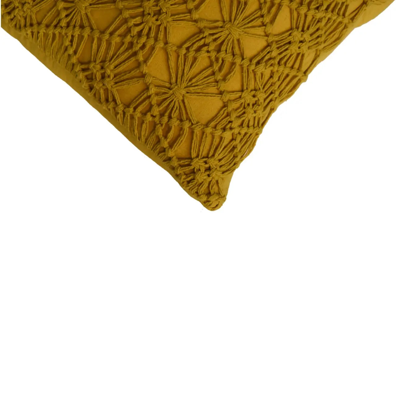 Mustard Maura Cushion - Set of 2 - Living with Luxury