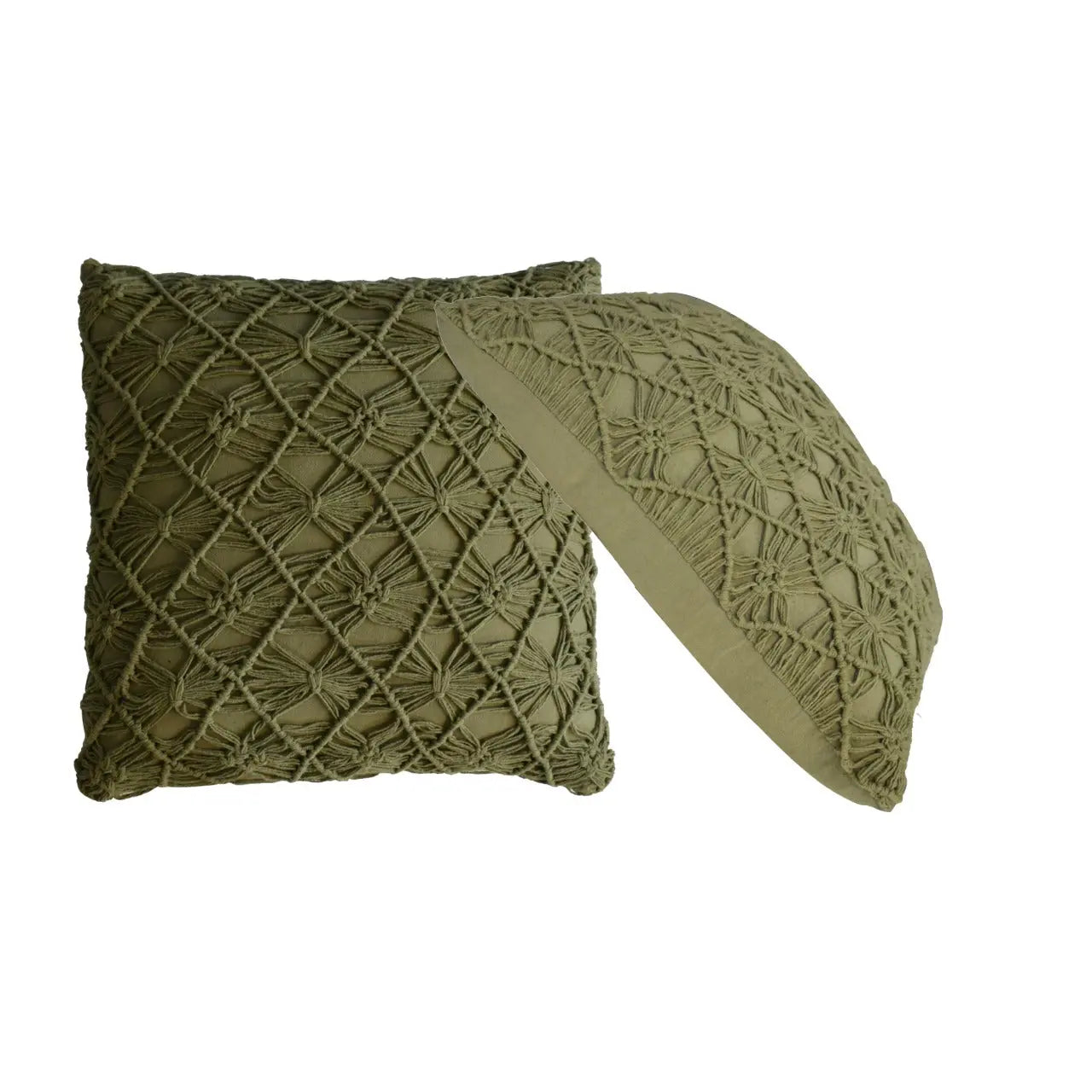 Green Maura Cushion - Set of 2 - Living with Luxury